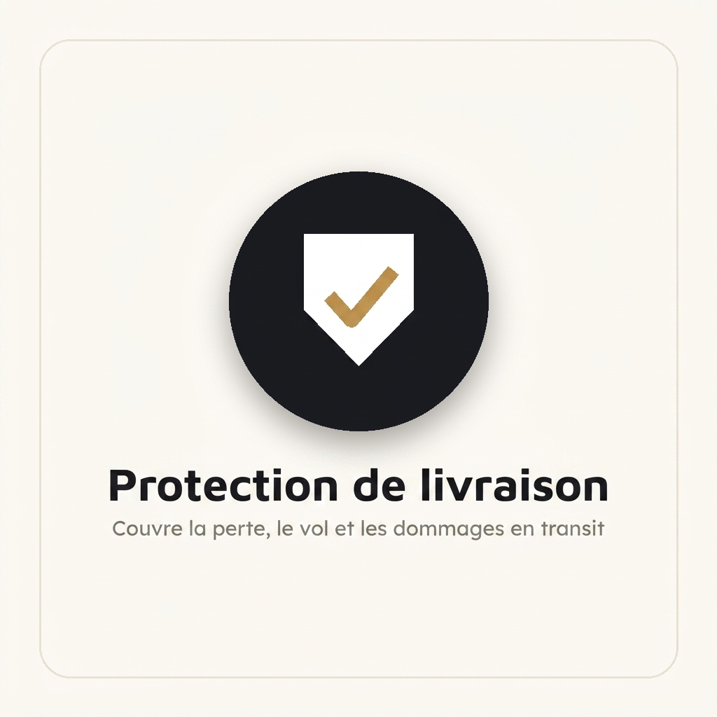 Protection de livraison — couvre la perte, le vol et les dommages en transit